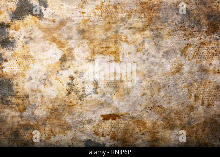 Rostige alte Vintage Hintergrundtextur Stockfoto