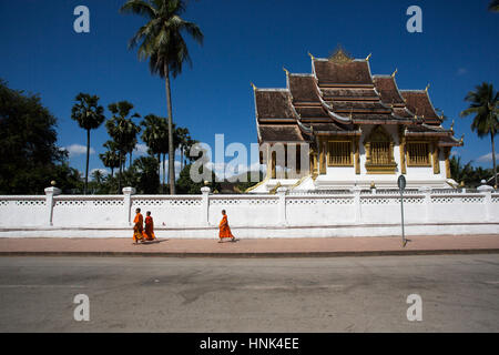 Tempel-Laos Stockfoto