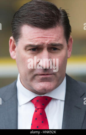 Detective Superintendent Paul Hurley von Südwales-Polizei. Stockfoto