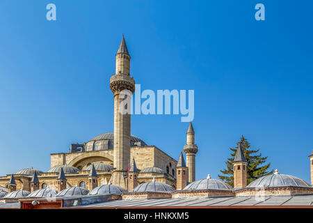 Mevlana Museum, Konya, Anatolien, Türkei Stockfoto