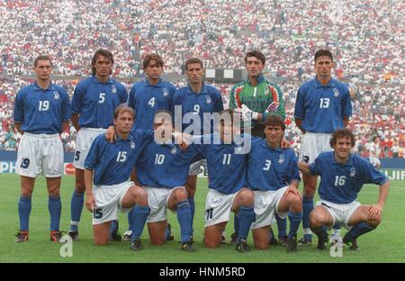 Italien WM-Finale 1994 30. Januar 1996 Stockfoto