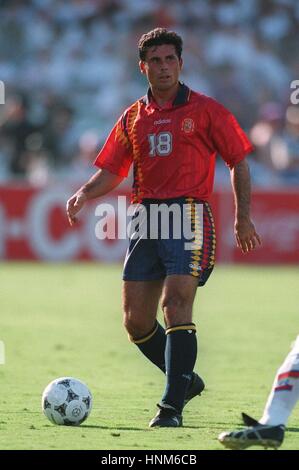 RAFAEL ALKORTA Spanien & REAL MADRID FC 28. Februar 1996 Stockfoto
