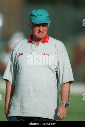 CARLO MAZZONE ROMA Trainer 28. September 1995 Stockfoto