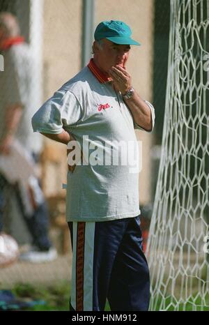 CARLO MAZZONE ROMA Trainer 28. September 1995 Stockfoto