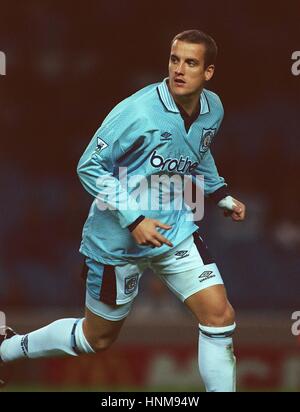 MARTYN HALBBD MANCHESTER CITY FC 5. Oktober 1995 Stockfoto