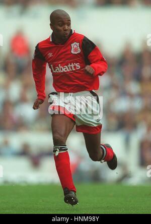 BRYAN ROY NOTTINGHAM FOREST FC 23. Oktober 1995 Stockfoto