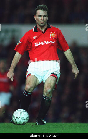 BRIAN MCCLAIR MANCHESTER UNITED FC 16. Januar 1995 Stockfoto