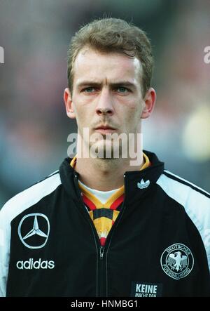 MARIO BASLER Deutschland & SV WERDER BREMEN 15. Mai 1995 Stockfoto