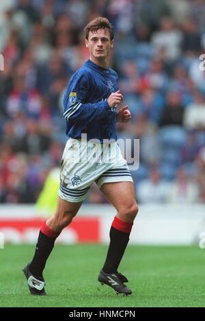 DAVID ROBERTSON GLASGOW RANGERS FC 11. September 1995 Stockfoto