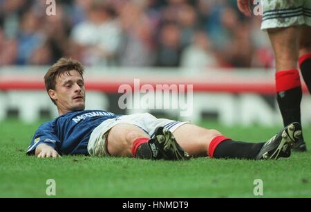 DAVID ROBERTSON GLASGOW RANGERS FC 11. September 1995 Stockfoto