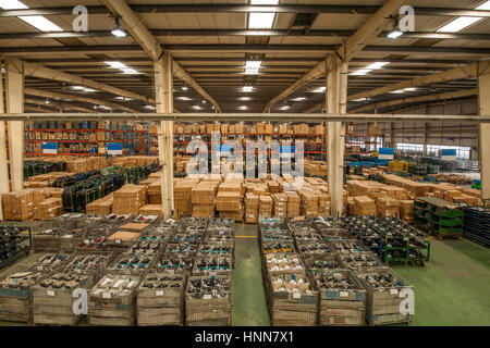 Lagerlogistik Stockfoto