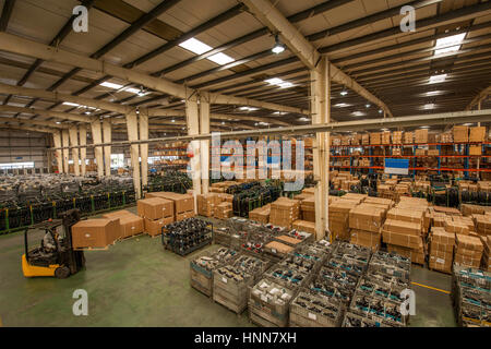 Lagerlogistik Stockfoto