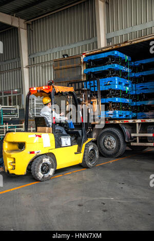 Lagerlogistik Stockfoto
