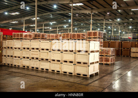 Lagerlogistik Stockfoto