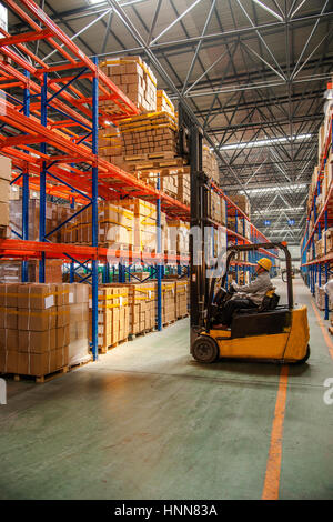 Lagerlogistik Stockfoto