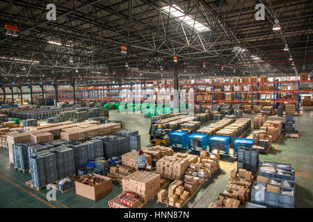Lagerlogistik Stockfoto