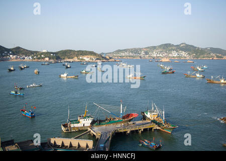 Shengsi islands Landschaft der Zhoushan-Stadt, Provinz Zhejiang, China Stockfoto