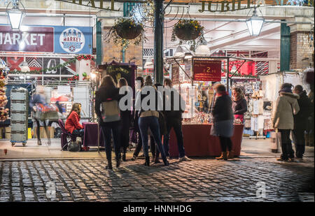 Weihnachten in Covent garden Stockfoto