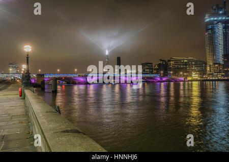 der Shard-Leuchtturm Stockfoto