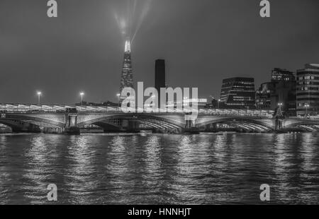 der Shard-Leuchtturm Stockfoto