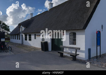 Mandoe Museum der lokalen Geschichte, Mandoe Insel im dänischen Wattenmeer, Weltnaturerbe UNECSCO, Nordsee, Süd-Jütland, Dänemark Stockfoto