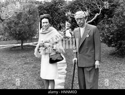 Herzog und HERZOGIN von WINDSOR in Frankreich ca. 1960 Stockfoto