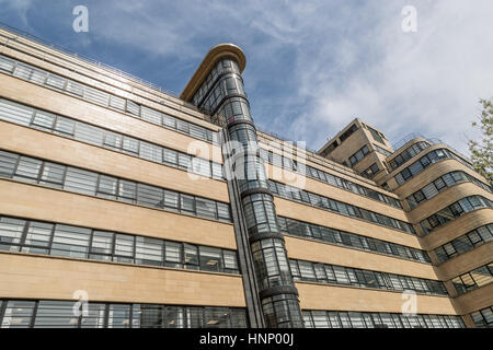 Der atemberaubende modernistischen Klasse aufgeführten II Gebäude am Rande der City of London Stockfoto