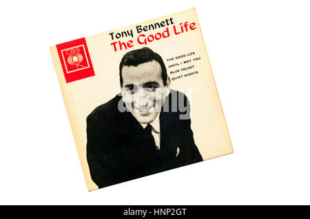 EP The Good Life von Tony Bennett, veröffentlicht im Jahr 1963. Stockfoto