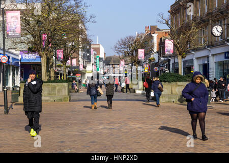 Bromley High Street in Süd-London, UK. Stockfoto