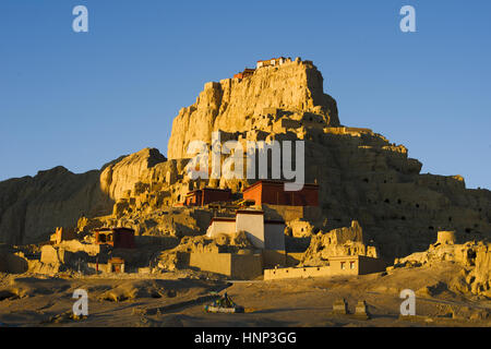 Die Ruinen von Guge Dynastie in Zanda County, Tibet Stockfoto