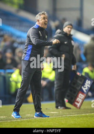 Blackburn Rovers-Manager Owen Coyle während der Himmel Bet Meisterschaft match in Hillsborough, Sheffield. Stockfoto