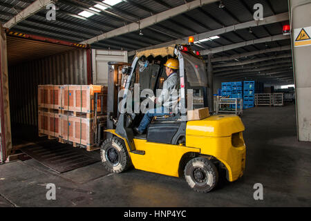 Lagerlogistik Stockfoto