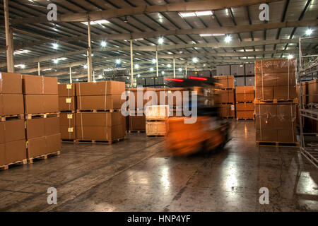 Lagerlogistik Stockfoto