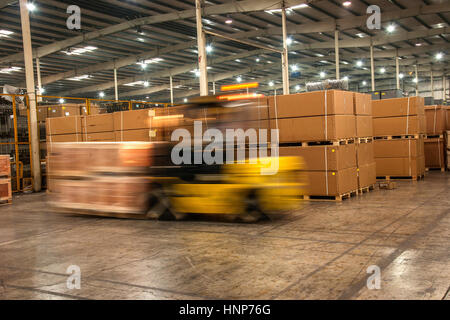 Lagerlogistik Stockfoto