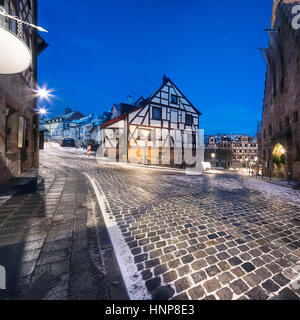 Mittelalterliche Stadt Nürnberg Stockfoto