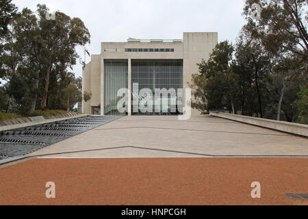 Der High Court of Australia in Canberra (Australien). Stockfoto