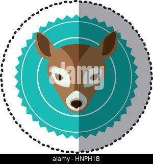 Emblem Bear Hunter Stadt-Symbol, Vektor-Illustration-Bild Stock Vektor