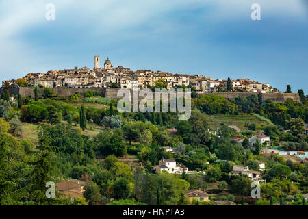 Mittelalterliche Stadt von St Paul de Vence, Provence, Frankreich Stockfoto