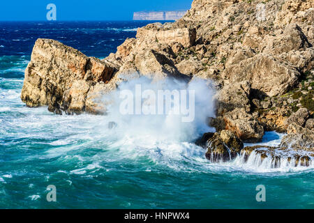 Il-Prajjet Golf, Malta Stockfoto