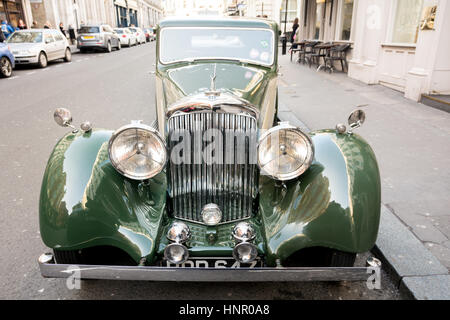 Bentley Classic Car in Covent Garden, London, UK. Stockfoto