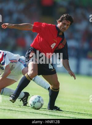 RAFAEL ALKORTA Spanien & REAL MADRID FC 22. Juni 1996 Stockfoto