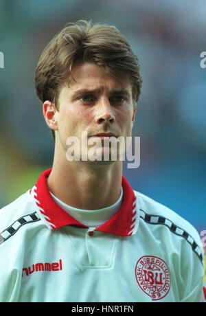 BRIAN LAUDRUP Dänemark & GLASGOW RANGERS FC 16. Juni 1996 Stockfoto