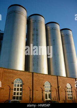 Burton On Trent: Brauerei. Stockfoto