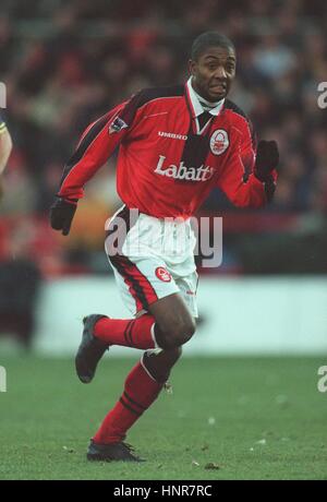 BRYAN ROY NOTTINGHAM FOREST FC 30. Dezember 1996 Stockfoto