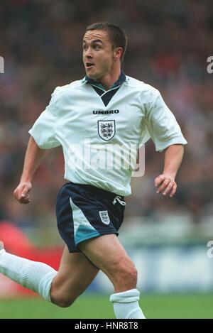 DENNIS WISE ENGLAND & CHELSEA FC 21. Mai 1996 Stockfoto