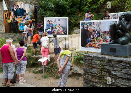 Festival Foto 2015 La Gacilly Fotografie-Ausstellung in la Gacilly im französischen Morbihan (56), Gastland: Italien, Thema: den Planeten ernähren Stockfoto