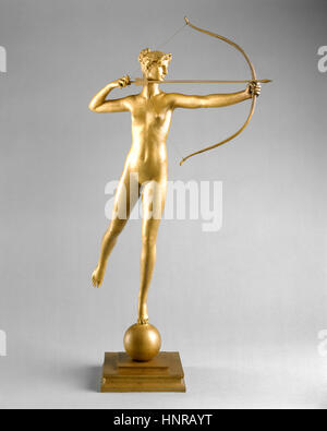 Diana, Bronze-Skulptur von Augustus Saint-Gaudens Stockfoto