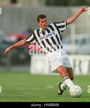 ZINEDINE ZIDANE JUVENTUS FC 19. August 1996 Stockfoto