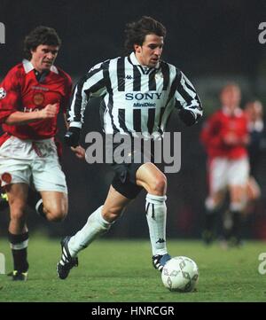 ALESSANDRO DEL PIERO JUVENTUS 20. November 1996 Stockfoto