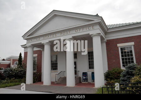 Die US-Post in Great Barrington, Berkshire County, Massachusetts, Vereinigte Staaten von Amerika. Stockfoto